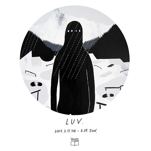 ペインターLyの新しいアートショー「LUV（ルーヴ）」が開催され ...
