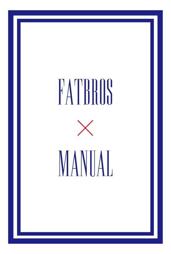 FATBROS & MANUAL Presents 『TWENTY FOUR / SEVEN』vol.2 ＠RUBY ROOM 2014.06.27