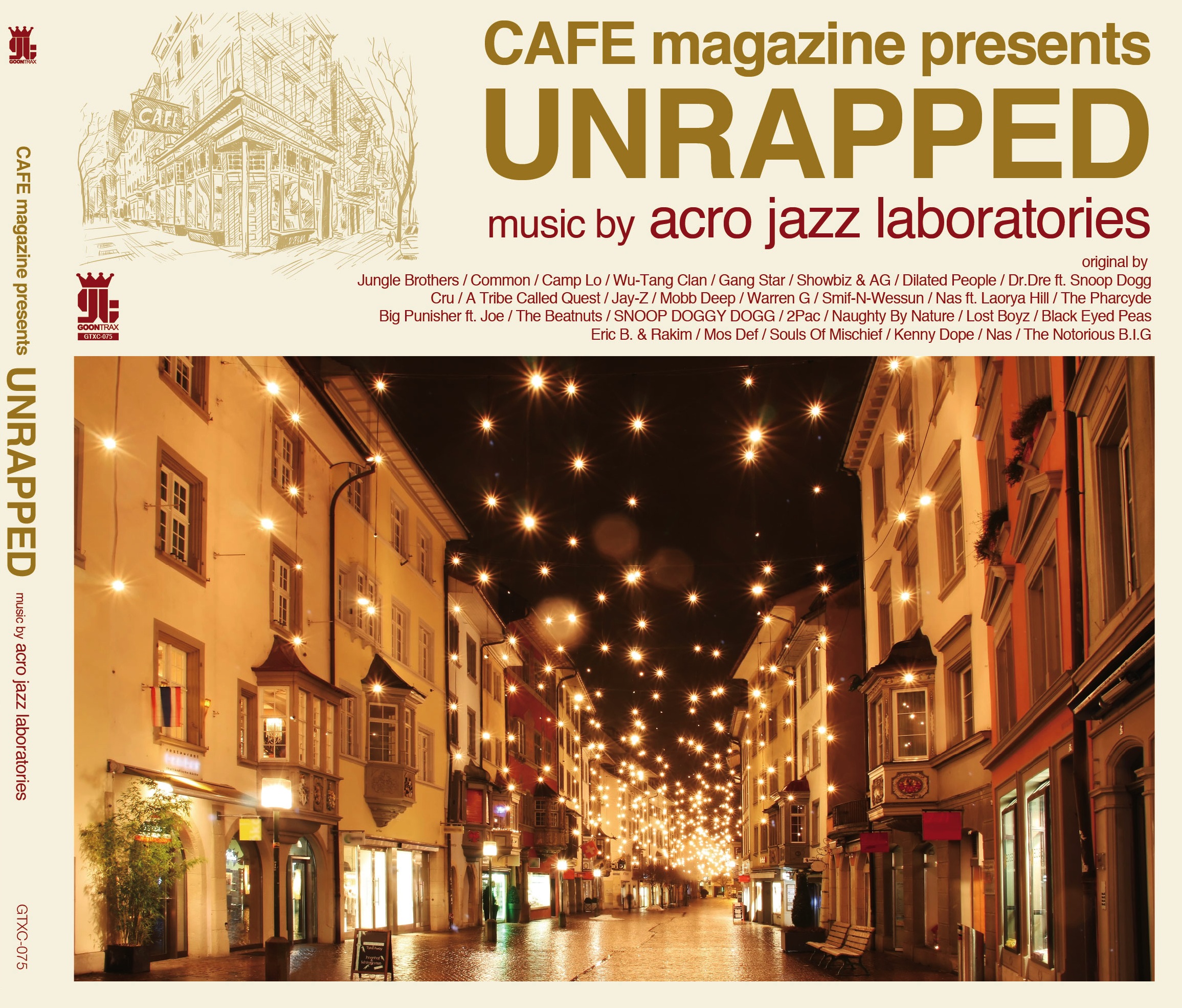 CAFE magazine presents「UNRAPPED」 music by acro jazz laboratories